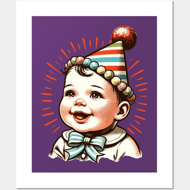 Birthday baby Wall Art by Art_Boys